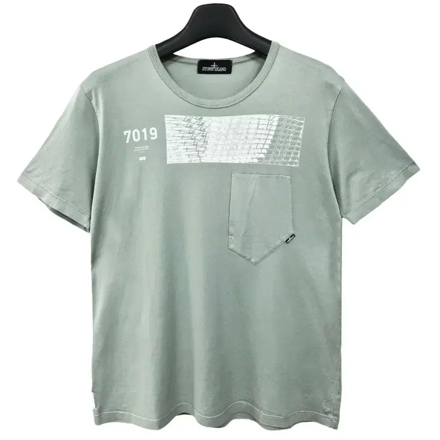 [BUNJANG] Stone Island Shadow Project Graphic Pocket T-Shirt / 스톤아일랜드 쉐도우 프로젝트 그래픽 포켓 d309