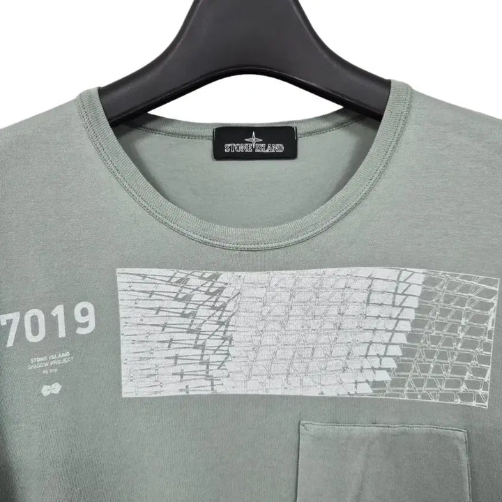 [BUNJANG] Stone Island Shadow Project Graphic Pocket T-Shirt / 스톤아일랜드 쉐도우 프로젝트 그래픽 포켓 d309