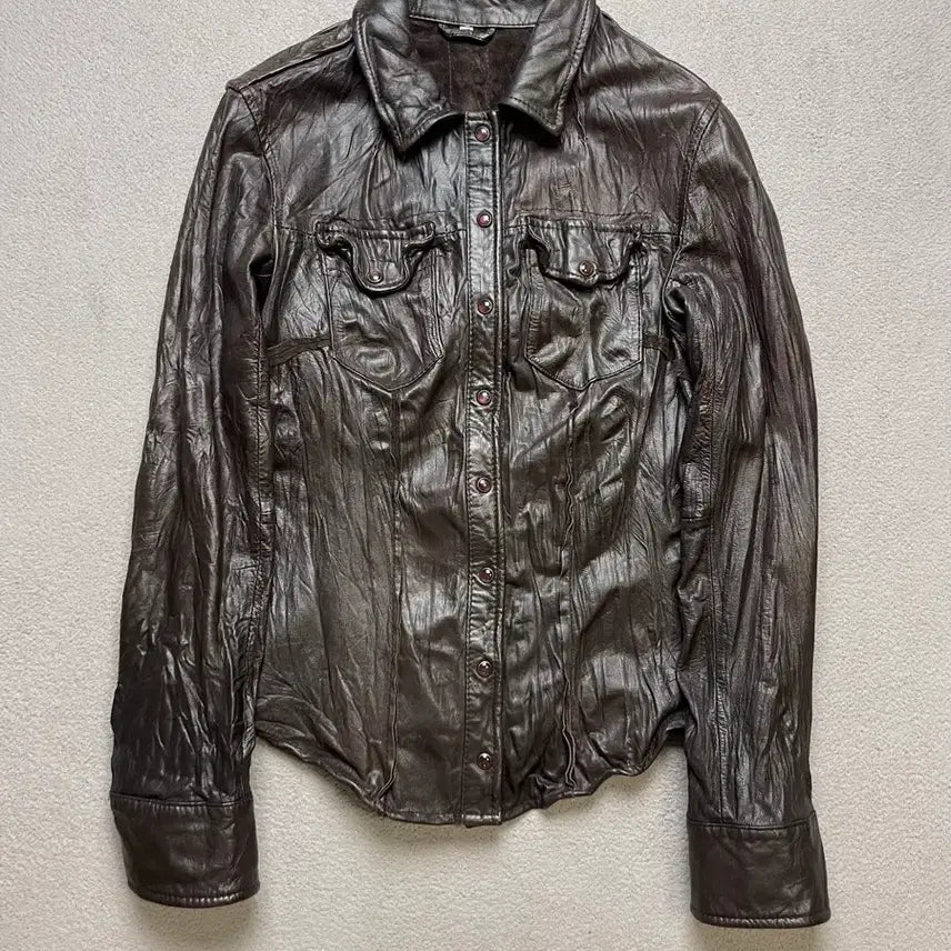 [SOLD OUT] [xs] JUNE 라이더자켓 - 양가죽자켓