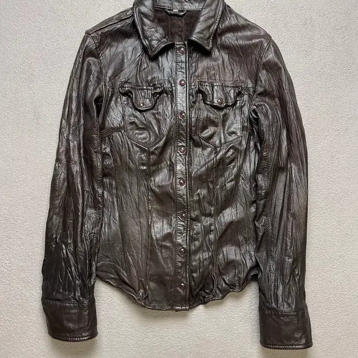 [SOLD OUT] [xs] JUNE 라이더자켓 - 양가죽자켓