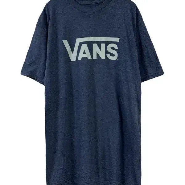 [SOLD OUT] [M] VANS 반스 레터링 반팔티 네이비