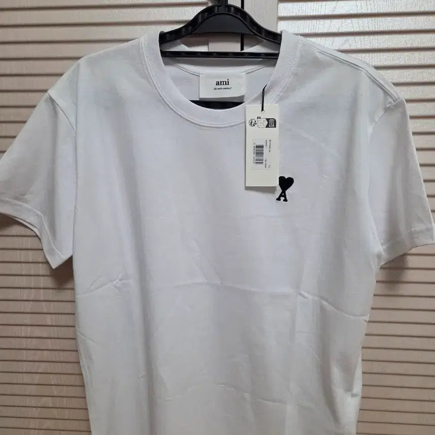 [SOLD OUT] 신상아미 화이트반팔 검정와플로고 L