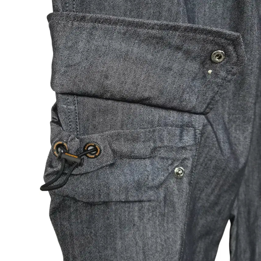 [BUNJANG] Milli Million Bending Drawstring Cargo Joggers D310 / 밀리밀리언 밴딩 드로우스트링 카고 조거 d310