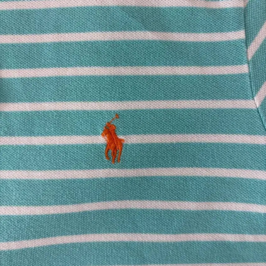 [SOLD OUT] 폴로 랄프로렌 커스텀핏 스트라이프 카라티 M