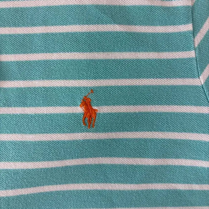 [SOLD OUT] 폴로 랄프로렌 커스텀핏 스트라이프 카라티 M