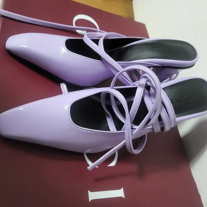 [BUNJANG] Dragon Blues Strap Mule Slingback Stiletto Heels / 새상품 드레곤블루스 스트랩 뮬 슬링백 스틸레토 37.5 245