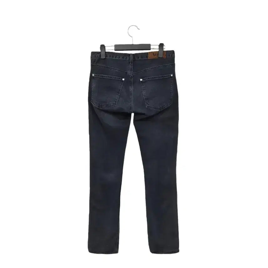[BUNJANG] Acne Studios Max Man Ray Used Black Denim Jeans / 아크네스튜디오 맥 맨레이 유즈드블랙 데님 d311