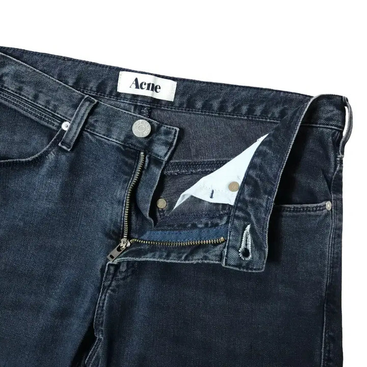 [BUNJANG] Acne Studios Max Man Ray Used Black Denim Jeans / 아크네스튜디오 맥 맨레이 유즈드블랙 데님 d311