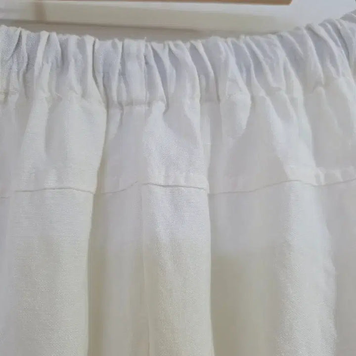 [BUNJANG] Yeoma Linen Embroidered Wide Leg Pants / 여마  린넨 시원한  고급스러운 자수 베기통바지  30까지