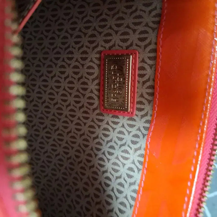 [BUNJANG] Louis Quatorze Orange Chain Crossbody Bag / 루이까또즈 오렌지색 체인 크로스백ㅡ새것