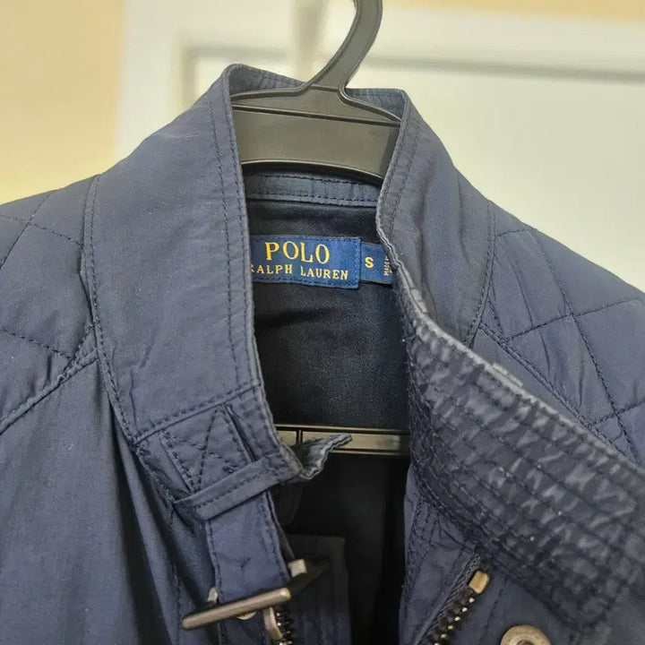 [BUNJANG] Polo Ralph Lauren Belted Biker Jacket / 폴로 랄프로렌 네이비 벨티드 바이커 자켓