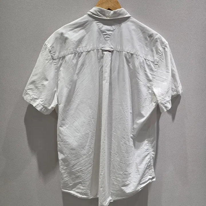 [BUNJANG] Tommy Hilfiger White Short Sleeve Shirt XL / 타미힐피거 화이트 반팔 셔츠 XL