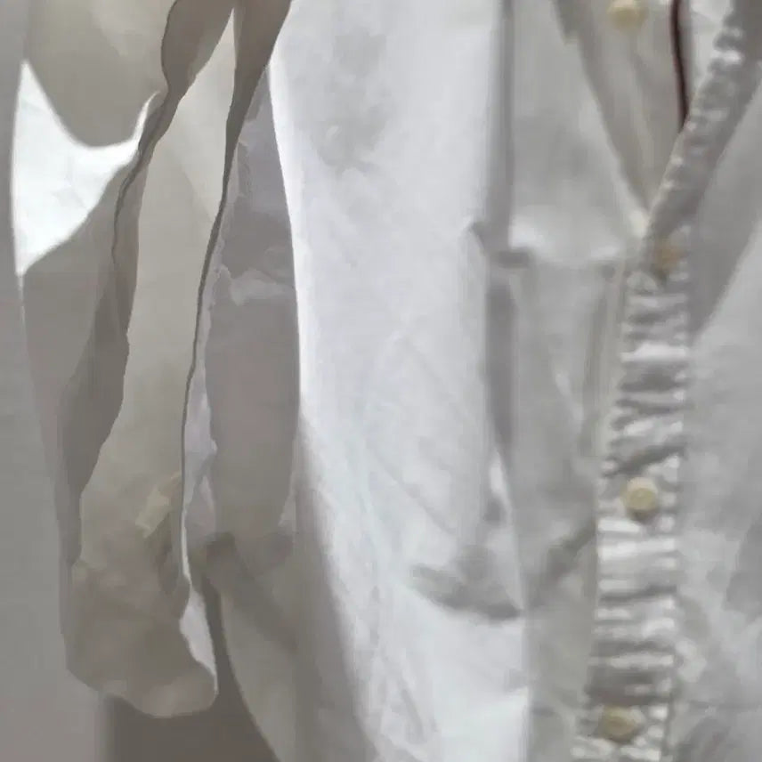 [BUNJANG] Tommy Hilfiger White Short Sleeve Shirt XL / 타미힐피거 화이트 반팔 셔츠 XL