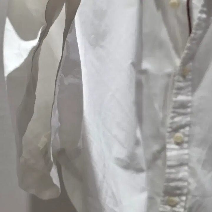 [BUNJANG] Tommy Hilfiger White Short Sleeve Shirt XL / 타미힐피거 화이트 반팔 셔츠 XL