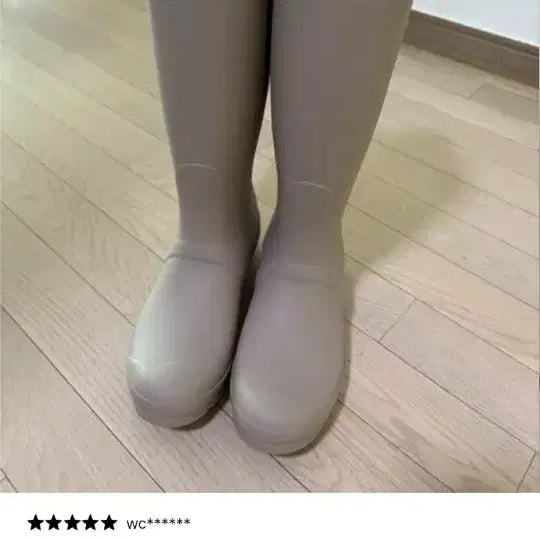 [BUNJANG] 헌터 오리지날 백 어드저스터블 톨 레인부츠 - 스키밍스톤  240 새제품 / 헌터 오리지날 백 어드저스터블 톨 레인부츠 - 스키밍스톤  240 새제품