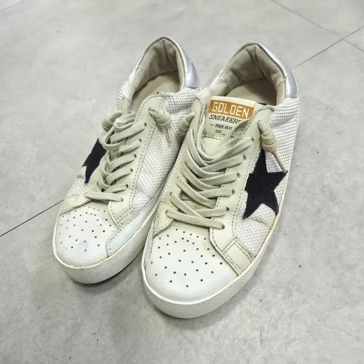 [BUNJANG] Golden Goose Superstar Sneakers Greycord / 골든구스 슈퍼스타 그레이코드 235
