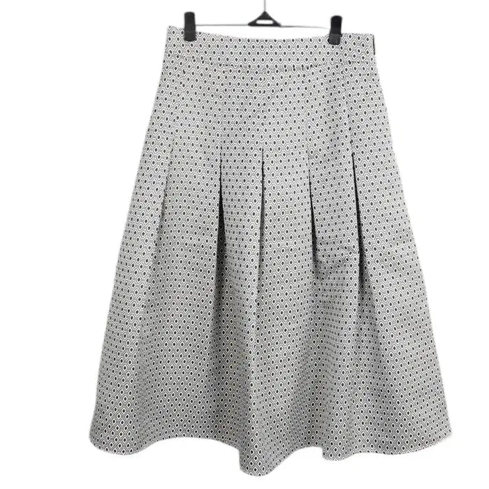 [BUNJANG] Cacharel Dot Pattern Pleated Skirt / 여성66 / 까사렐 도트패턴 주름 스커트WT 11-29