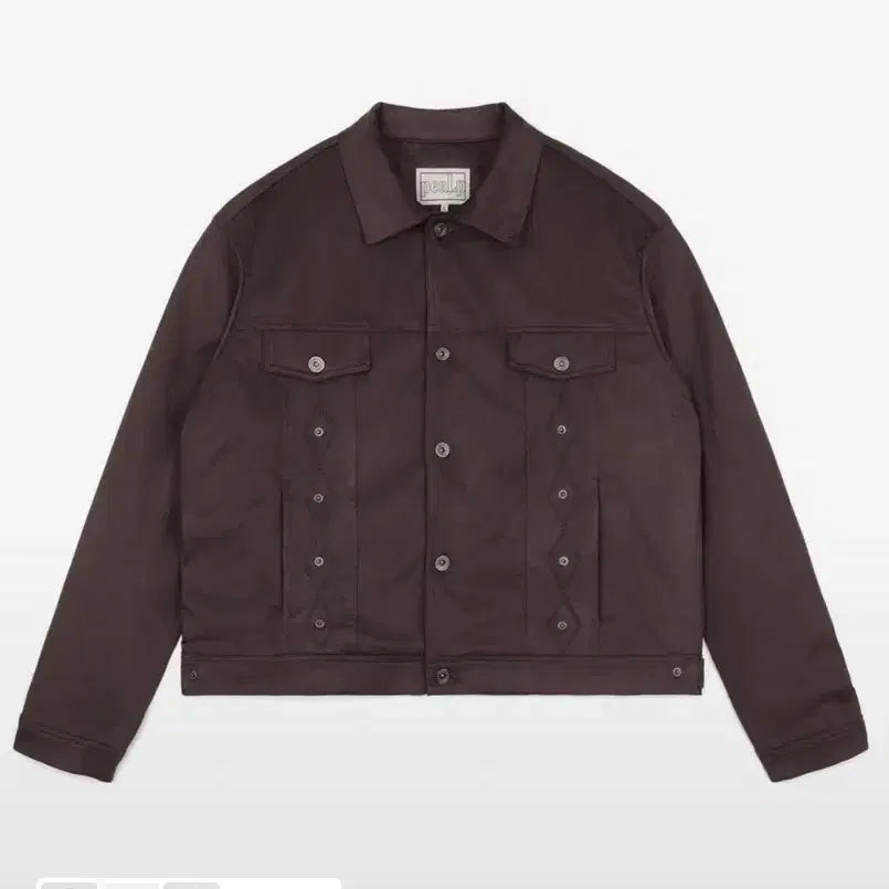 [BUNJANG] Philp Brown Suede Trucker Jacket (L Size) / (1회착용) 필프 브라운 스웨이드 트러커 자켓 L사이즈