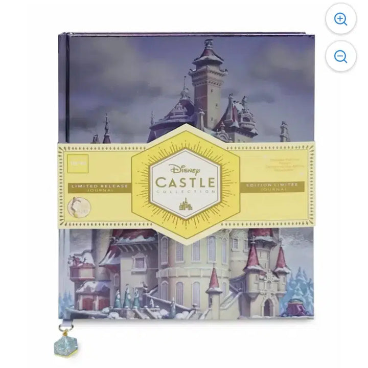 [BUNJANG] Disney Beauty and the Beast Castle Notebook / 디즈니 스토어 미녀와 야수 캐슬 노트