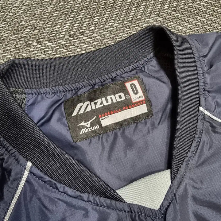 [BUNJANG] Mizuno Navy Windbreaker Jacket / 미즈노 네이비 바람막이 웜업