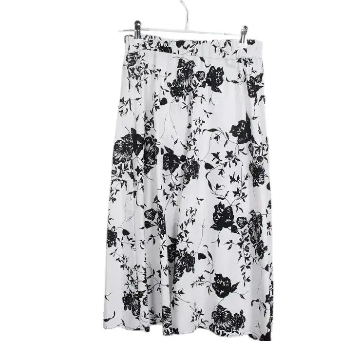 [BUNJANG] Simply Banding Floral Cotton Skirt / 여성F / 심플리 밴딩 플라워 코튼 스커트WT 11-30