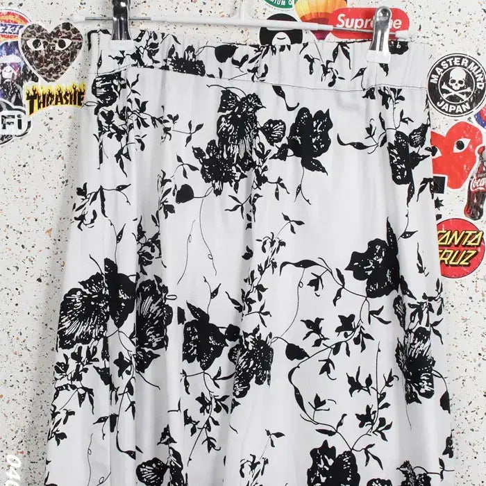 [BUNJANG] Simply Banding Floral Cotton Skirt / 여성F / 심플리 밴딩 플라워 코튼 스커트WT 11-30
