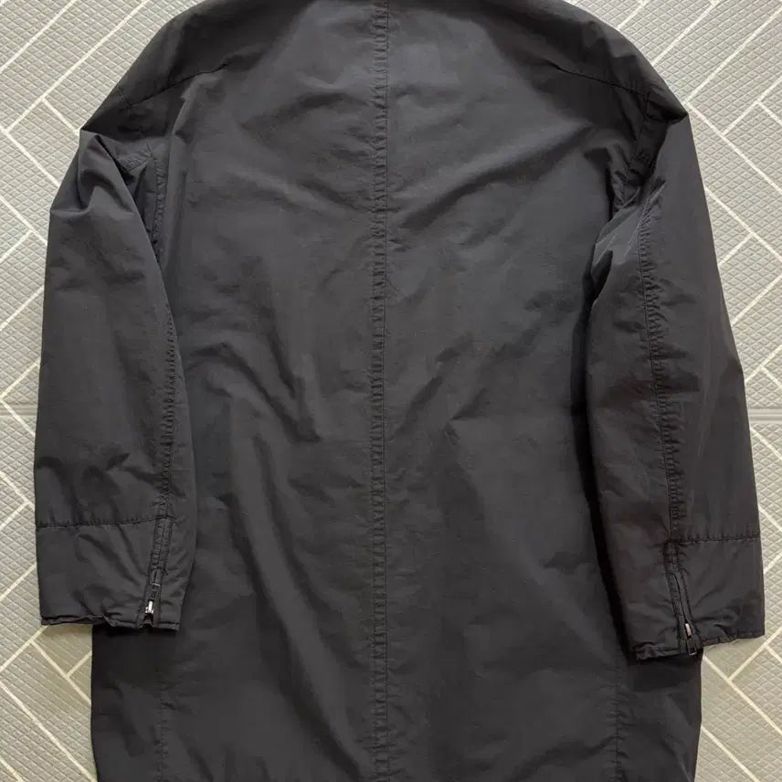 [BUNJANG] Polytelu Dark Charcoal Spring Pea Coat / 4) 폴리테루 스프링 피코트 다크 차콜 피 코트