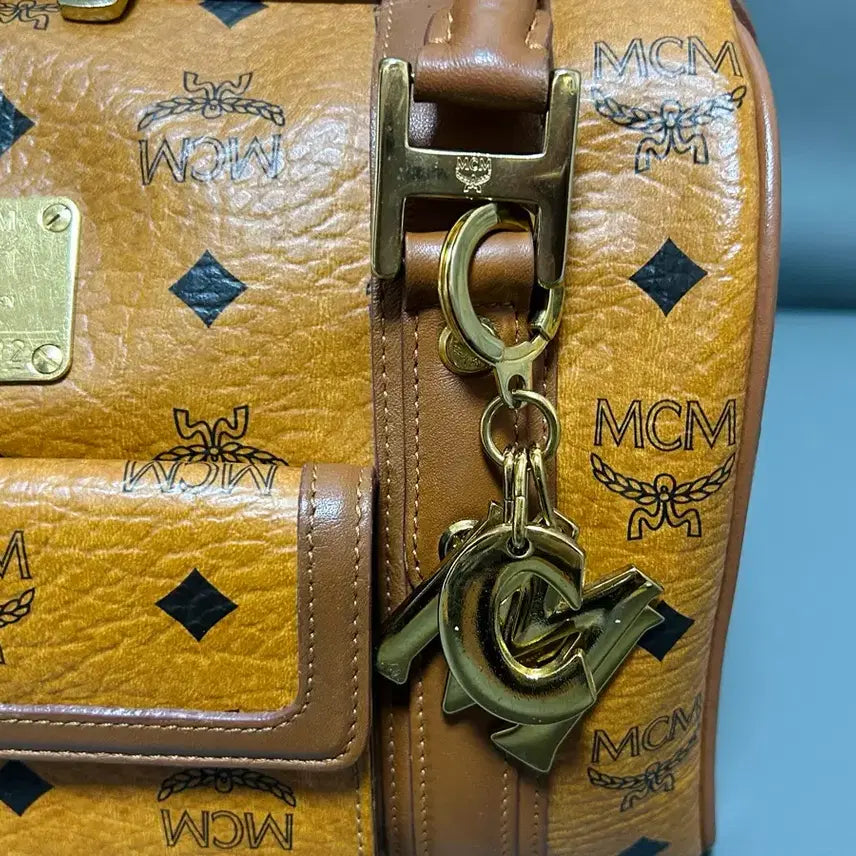 [BUNJANG] MCM Visetos Boston Bag / MCM 비세토스 보스톤백