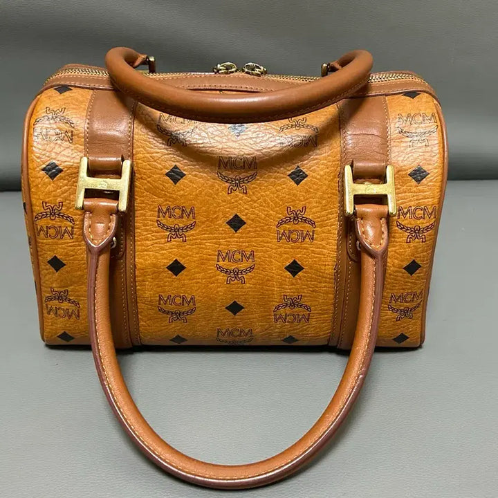 [BUNJANG] MCM Visetos Boston Bag / MCM 비세토스 보스톤백