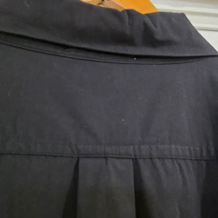 [BUNJANG] Black Cotton Oversized Shirt Jacket / 봄 요즘유행하는 고급스러운 남방셔츠 면  자켓  가슴단면66