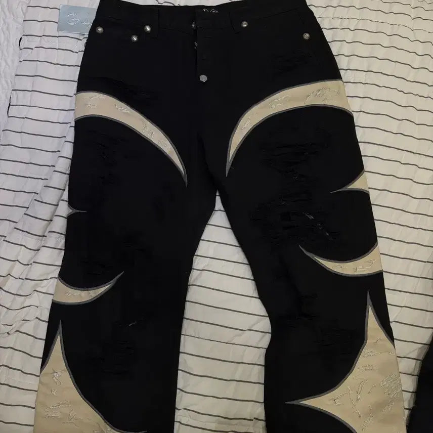 [BUNJANG] THUG CLUB Leather Pants Version 3 / 떠그클럽 레더팬츠 워버전 3사이즈(새상품)