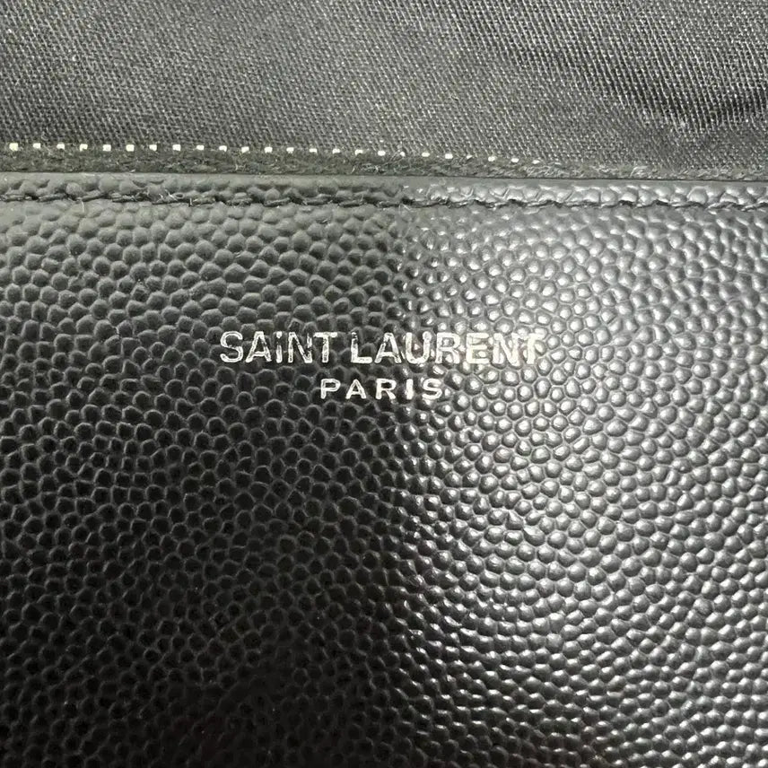 [BUNJANG] Saint Laurent Chain Zip Wallet / 생로랑 체인 지퍼지갑
