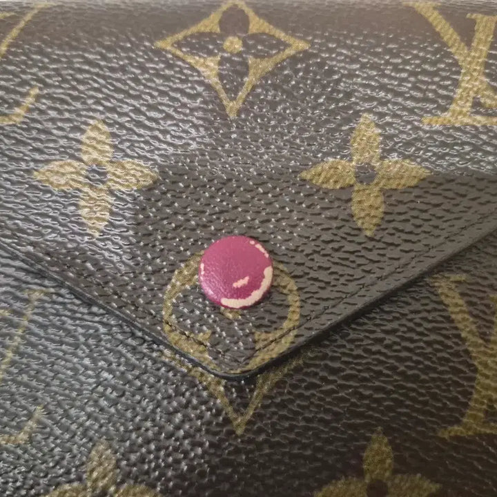 [BUNJANG] Louis Vuitton Victorine Wallet Fuchsia / 루이비통 빅토린 월릿 푸시아 컬러 풀박스 판매합니다