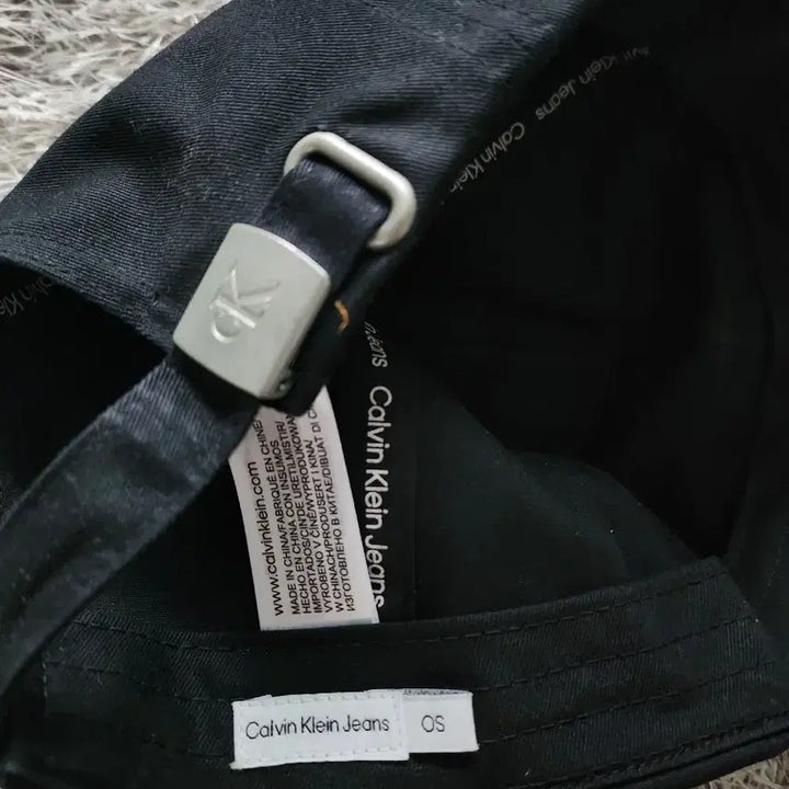 [BUNJANG] Calvin Klein CK Black Ball Cap / 캘빈클라인 CK 블랙 볼캡