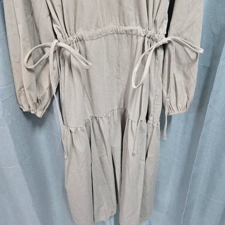 [BUNJANG] Afianr Beige Corduroy Long Dress / afianr 베이지  코듀로이 롱윈피스66