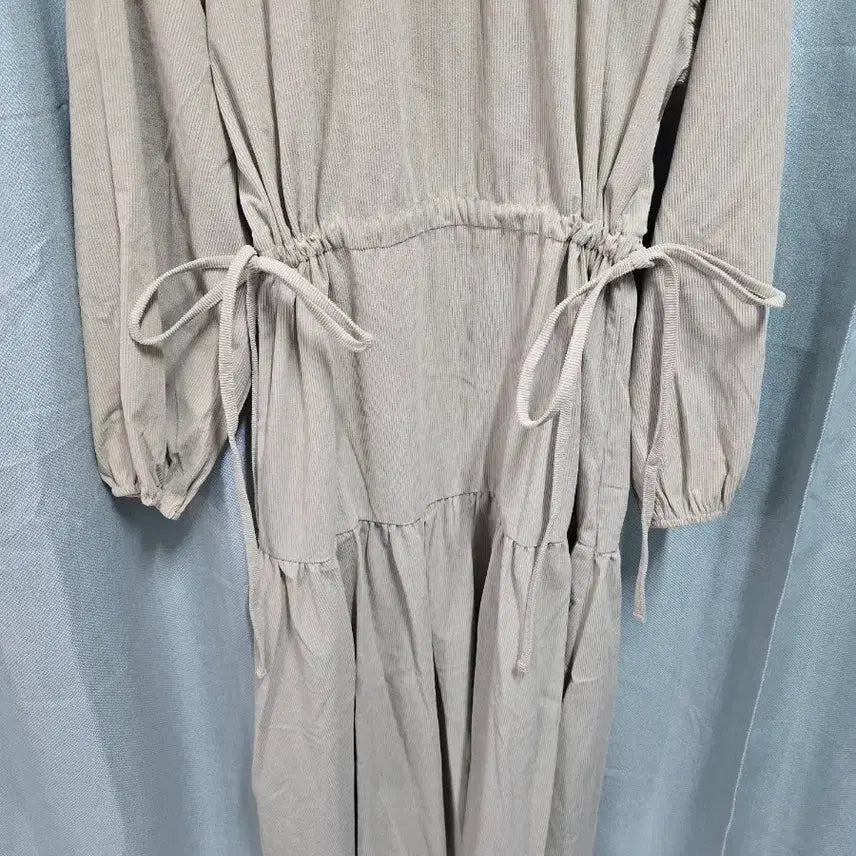 [BUNJANG] Afianr Beige Corduroy Long Dress / afianr 베이지  코듀로이 롱윈피스66