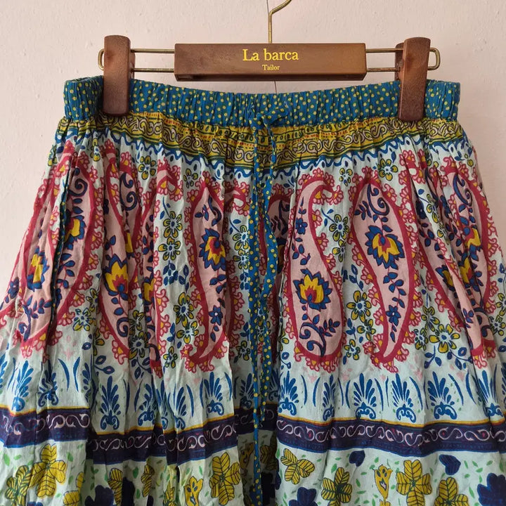 [BUNJANG] Swaadisht Chai Ethnic Banding Skirt / Swaadisht Chai 여성 에스닉밴딩스커트