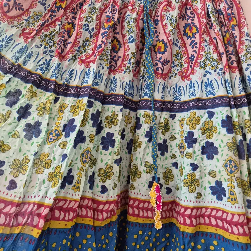 [BUNJANG] Swaadisht Chai Ethnic Banding Skirt / Swaadisht Chai 여성 에스닉밴딩스커트