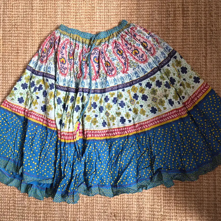 [BUNJANG] Swaadisht Chai Ethnic Banding Skirt / Swaadisht Chai 여성 에스닉밴딩스커트