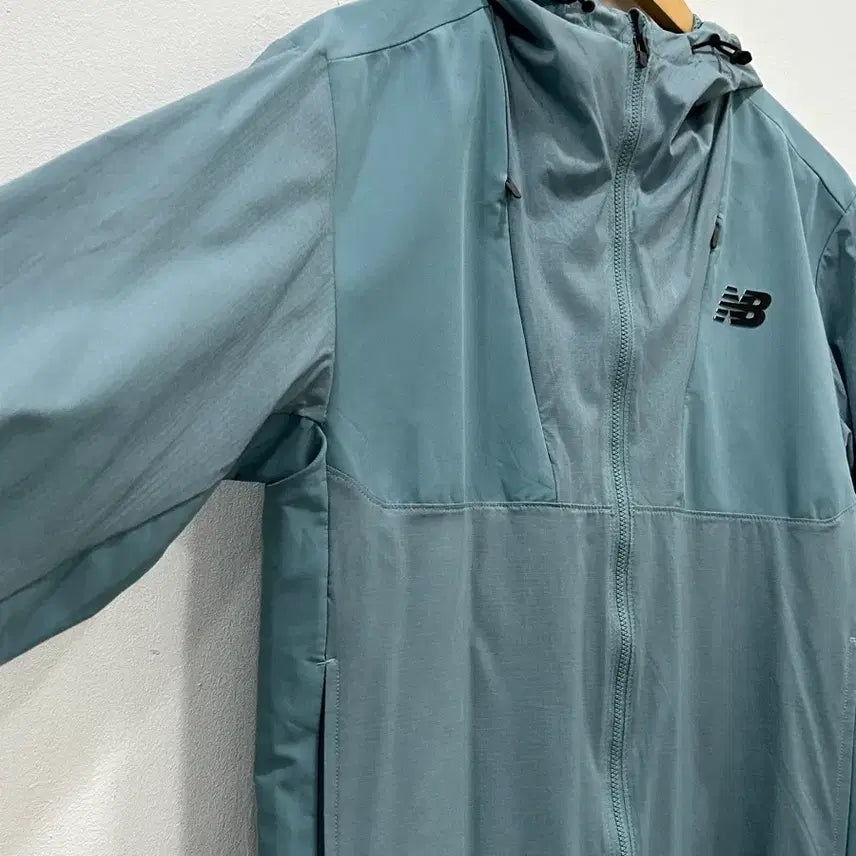 [SOLD OUT] [90] 뉴발란스 경량 후드 바람막이 자켓 S 민트