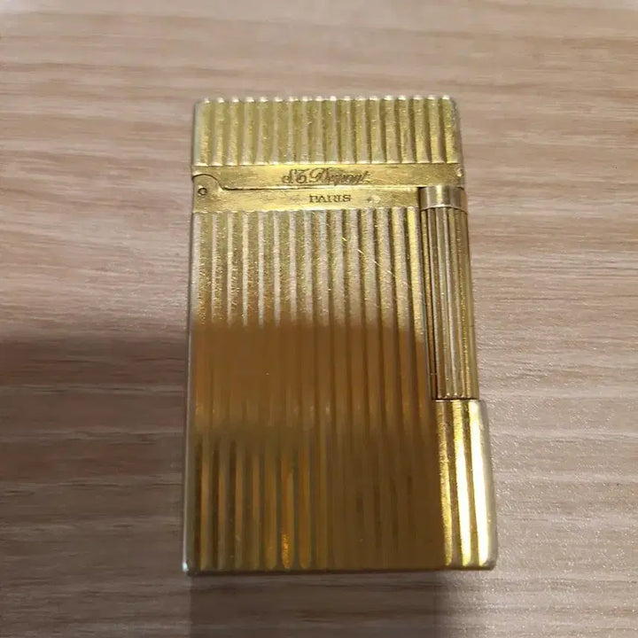 [BUNJANG] Dupont Authentic Lighter Gold Grid Pattern / 드퐁 정품(CA16827ZZ-모델명)