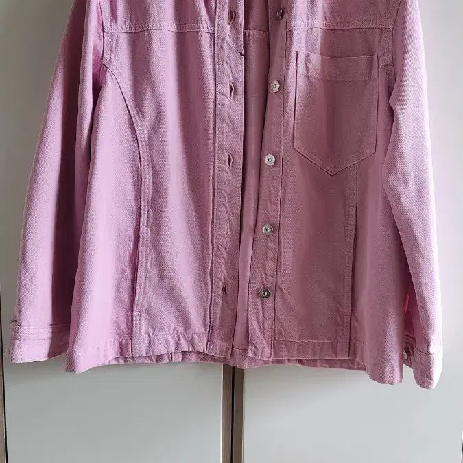 [BUNJANG] ZARA Pink Denim Jacket / 2026  자라  ZARA핑크 데님 자켓