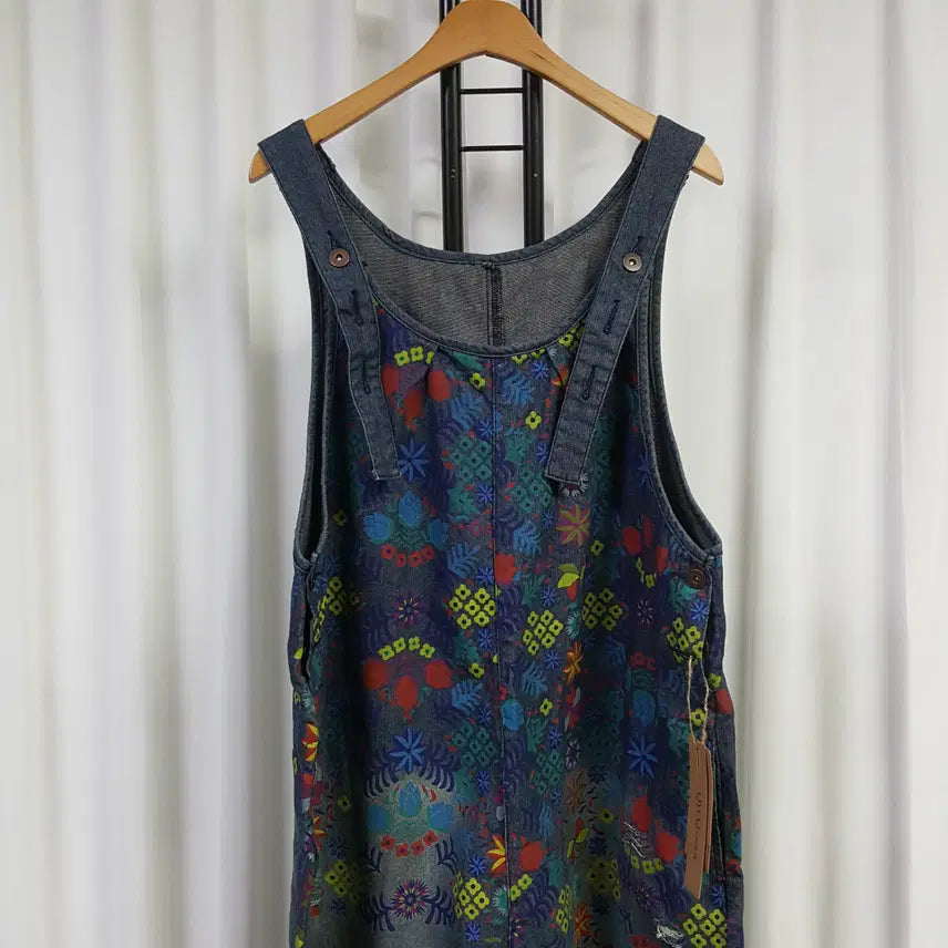 [BUNJANG] Unbranded Jumpsuit - Adjustable Straps - New / 여성 FREE 사이즈 점프슈트 새제품 끈 높이조절O 오일장