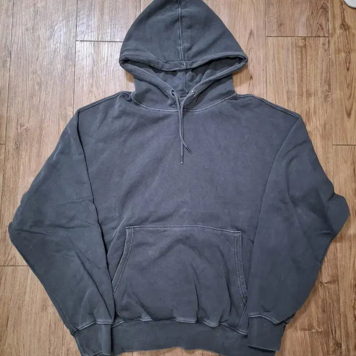 [BUNJANG] Prism Works 002 Charcoal Pigment Dye Hoodie / [L] 프리즘웍스 피그먼트 다잉 후디 002 차콜