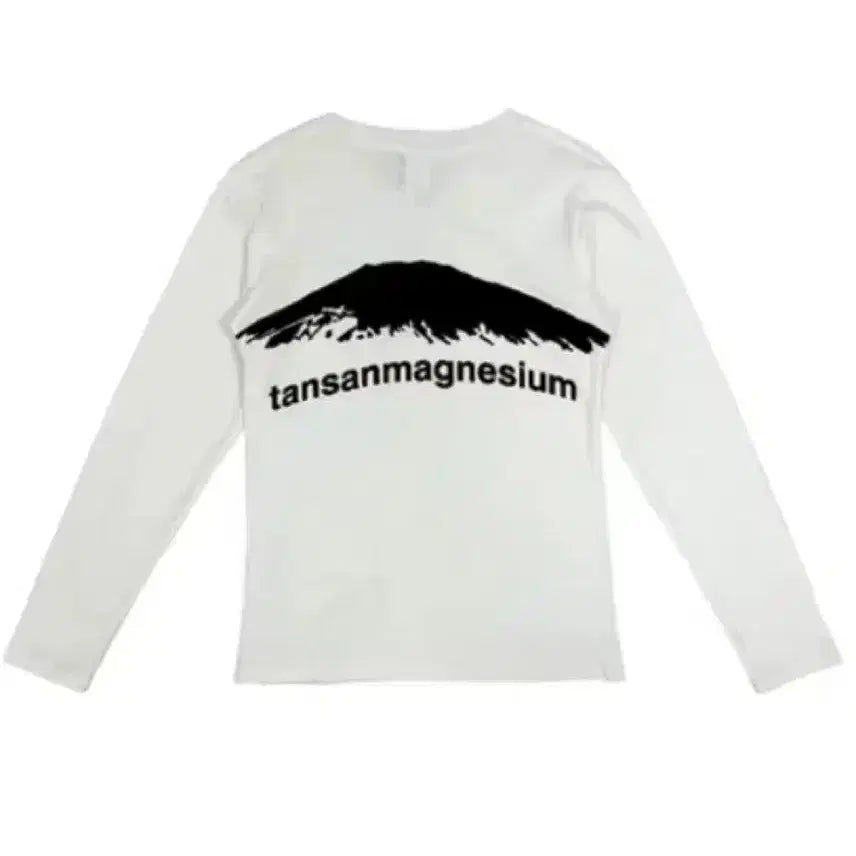 [SOLD OUT] [새상품/택O] 탄산마그네슘 마운틴 롱슬리브 긴팔 1(화이트/블랙)