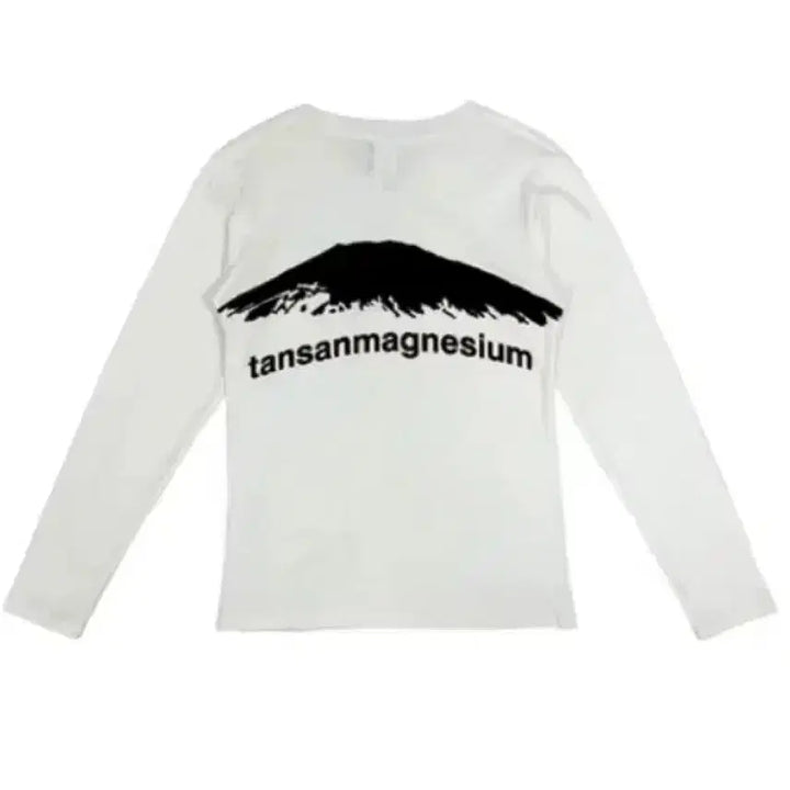 [SOLD OUT] [새상품/택O] 탄산마그네슘 마운틴 롱슬리브 긴팔 1(화이트/블랙)