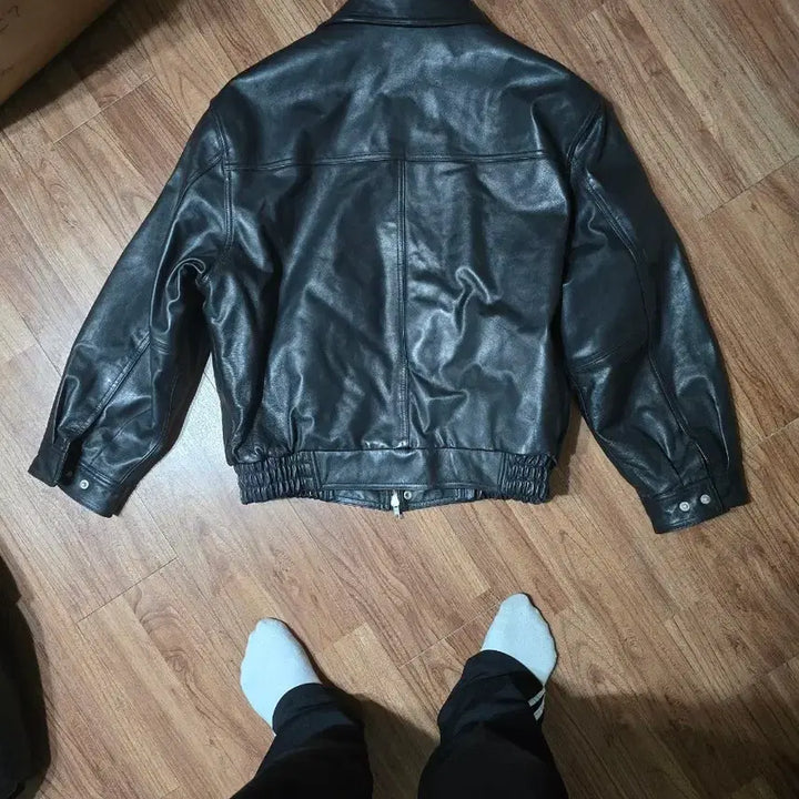 [BUNJANG] Dunst A2 Leather Jacket / dunst a2 가죽자켓 (마지막할인)