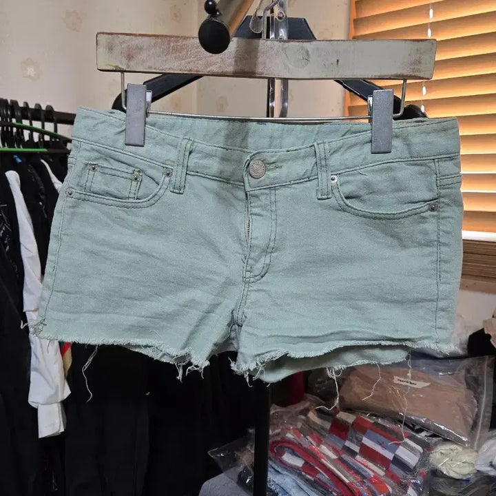 [BUNJANG] Piorcun Black Blouse &amp; Shorts Set / Piorcun 검정 블라우스 레이스 카라. 반바지 세트