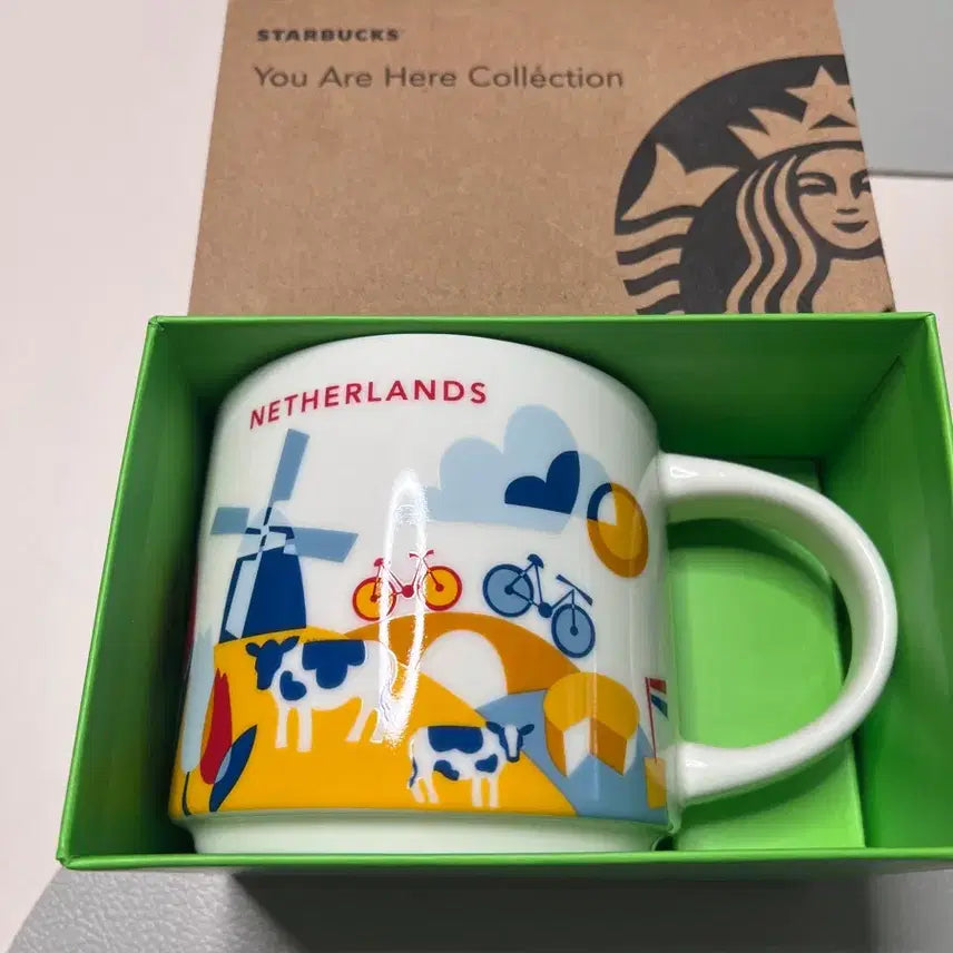 [BUNJANG] Starbucks You Are Here Netherlands City Mug Cup / 스타벅스 유아히어 You Are Here 네덜란드 시티컵 머그컵