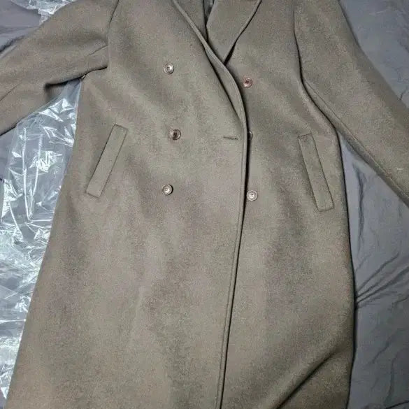 [BUNJANG] MTR Oversized Long Coat Dark Brown L / MTR 오버핏 롱코드 다크브라운 L사이즈